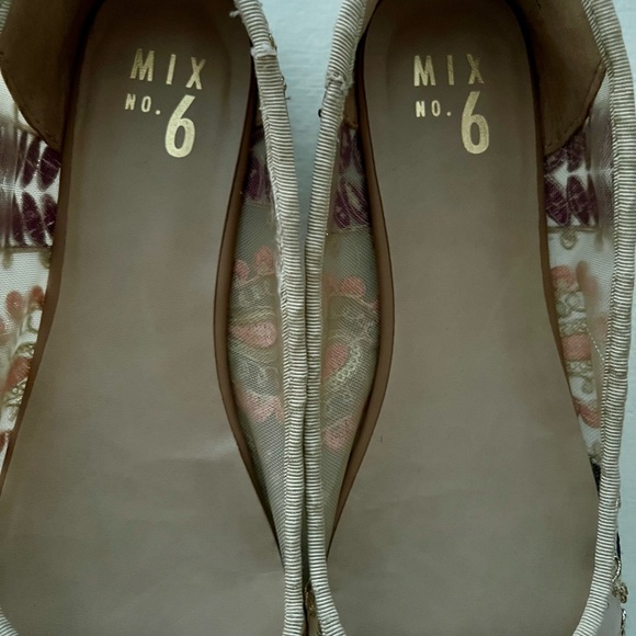 Sequined/embroidered ballet flats - Picture 8 of 9